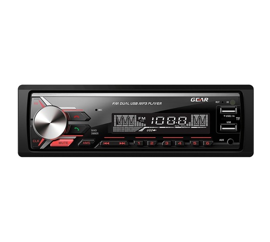 RADIO GEAR GR-200P USB/MP3/BLUETOOTH/WMA/AUX IN/ ΜΕ ΚΟΚΚΙΝΟ ΦΩΤΙΣΜΟ 4x45w