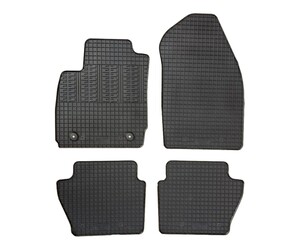 Cik - ΠΑΤΑΚΙΑ ΑΥΤΟΚΙΝΗΤΟΥ ΑΠΟ ΛΑΣΤΙΧΟ ΓΙΑ FORD FIESTA 3D / 5D 06/2017+ / FORD PUMA 11/2019+ ΣΕ ΜΑΥΡΟ ΧΡΩΜΑ ΜΕ ΚΟΥΜΠΩΜΑΤΑ - 4 ΤΕΜ. (RM.FO.0032/CK)