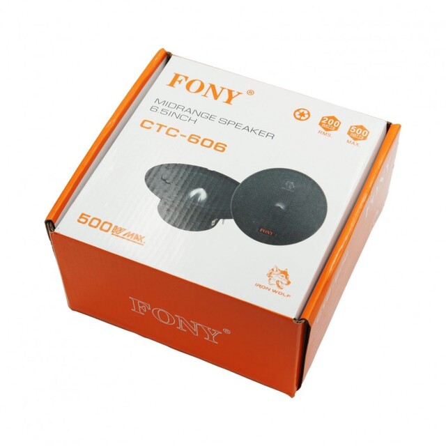 ΗΧΕΙΟ ΑΥΤΟΚΙΝΗΤΟΥ 6.5'' 500W CTC-606