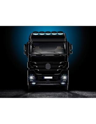 ΠΡΟΒΟΛΕΑΣ PLUTON NIX 10-30V 18CREE LED 64W 6500lm ΚΑΡΦΙ ΜΕ NEON ΘΕΣΕΩΣ 245x170x89mm 1ΤΕΜ.