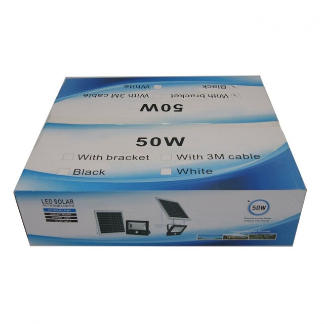 ΣΕΤ ΦΩΤΟΒΟΛΤΑΪΚΟ ΠΡΟΒΟΛΕΑΣ 50W ΜΕ ΑΙΣΘΗΤΗΡΑ ΚΙΝΗΣΗΣ PS-SE-0034