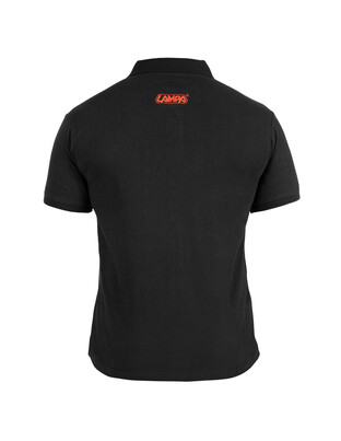 ΜΠΛΟΥΖΑΚΙ POLO ΣΕ ΜΑΥΡΟ ΧΡΩΜΑ LAMPA (XL) 100% ΒΑΜΒΑΚΕΡΟ 1ΤΕΜ.