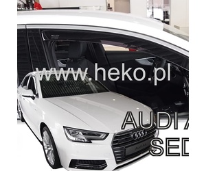 ΑΝΕΜΟΘΡΑΥΣΤΕΣ ΓΙΑ AUDI A4 / B9 4D/5D SEDAN AVANT 2016-2021 / ALLROAD ΖΕΥΓΑΡΙ ΑΠΟ ΕΥΚΑΜΠΤΟ ΦΙΜΕ ΠΛΑΣΤΙΚΟ HEKO - 2 ΤΕΜ.