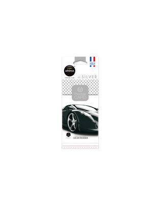 Amio – Αρωματικό Αυτοκινήτου Κρεμαστό Aroma Prestige Card Silver για Φρεσκάδα & Καθημερινή Χρήση – 1 Τεμ. (A92665/AM)