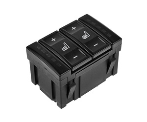 NTY – Διακόπτης Θέρμανσης Καθισμάτων για Ford Mondeo IV 2007+ με Μαύρο Design OE BS7T19K314AB για Σταθερή Λειτουργία και Έλεγχο - 1 Τεμ. (EWS-FR-028)