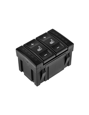 NTY – Διακόπτης Θέρμανσης Καθισμάτων για Ford Mondeo IV 2007+ με Μαύρο Design OE BS7T19K314AB για Σταθερή Λειτουργία και Έλεγχο - 1 Τεμ. (EWS-FR-028)