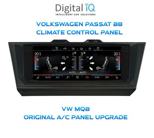 DIGITAL IQ CCP 750_CP (6.9") (MQB) CLIMATE CONTROL PANEL for VW PASSAT B8 - ARTEON mod. 2016-2024