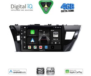 DIGITAL IQ BXF 16714SM_CPAA (10inc) MULTIMEDIA TABLET for TOYOTA COROLLA mod. 2013-2016