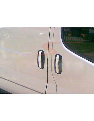 ΧΕΡΟΥΛΙΑ ΠΟΡΤΑΣ ΓΙΑ RENAULT TRAFIC 2001-2010  ΧΡΩΜΙΟ ΜΕΤΑΛΛΙΚΑ 5ΤΕΜ.