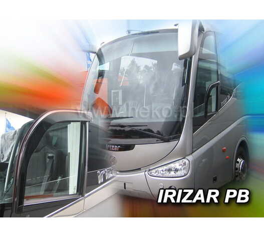 Heko - Ανεμοθραύστες Παραθύρων Για Irizar PB 2003 > 2014 2πορτο υλικό Acrylic Χρώμα Φιμέ - 2 τεμ. (ΑΝΕΜ.10010/TRUCK)