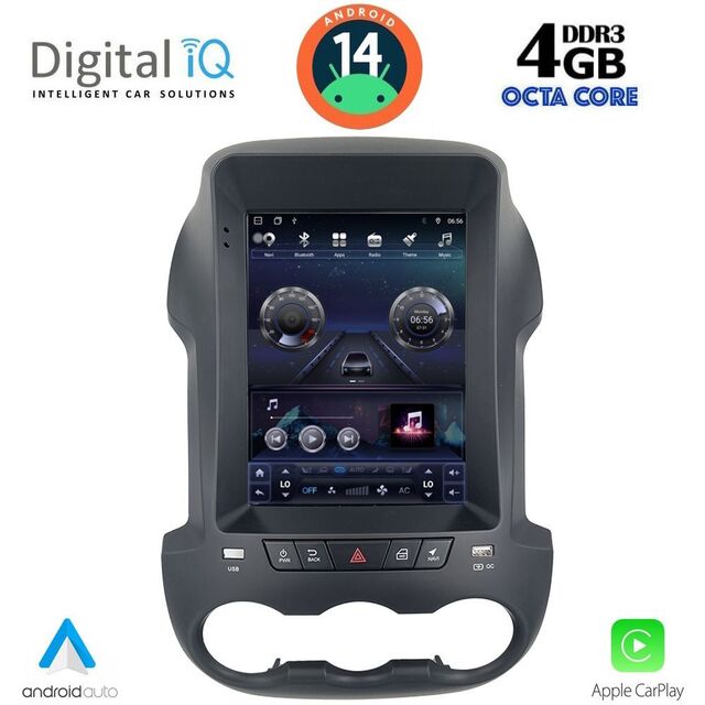DIGITAL IQ TOP 644_CPA TESLA STYLE for FORD RANGER mod. 2012-2015