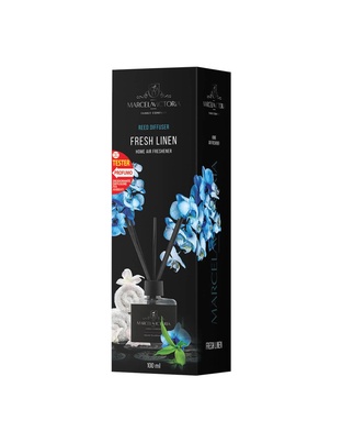 ΑΡΩΜΑΤΙΚΟ ΧΩΡΟΥ 100ml ΜΕ STICKS - FRESH LINEN