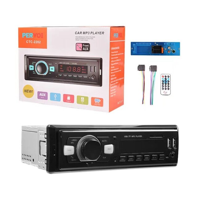 PERVOI ΗΧΟΣΥΣΤΗΜΑ ΑΥΤΟΚΙΝΗΤΟΥ UNIVERSAL 1DIN CTC-2202