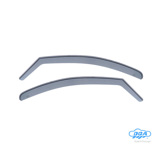 ΖΕΥΓΑΡΙ ΜΠΡΟΣΤΙΝΟΙ ΑΝΕΜΟΘΡΑΥΣΤΕΣ ΓΙΑ PEUGEOT 206 5D 1998-2007 / 206 SW 1998-2007 / 206+ 5D 2009-2011 ΑΠΟ ΕΥΚΑΜΠΤΟ ΧΥΤΟ ΑΚΡΥΛΙΚΟ ΓΥΑΛΙ (CAST ACRYLIC GLASS) DGA - 2 ΤΕΜ