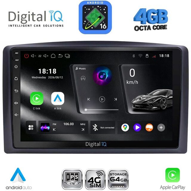 DIGITAL IQ RTG 6421_CPA (10inc) MULTIMEDIA TABLET for MERCEDES VITO – VIANO  (W447) mod. 2015-2022