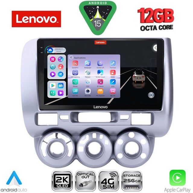 LENOVO SSZ 12210_CPA A/C (9inc) MULTIMEDIA TABLET for HONDA JAZZ mod. 2002-2008