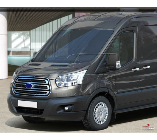 ΧΕΡΟΥΛΙΑ ΠΟΡΤΑΣ ΓΙΑ  ΧΡΩΜΙΟ ΜΕΤΑΛΛΙΚΑ ΓΙΑ FORD TRANSIT VAN 2014+ S-DIZAYN - 11 ΤΕΜ.