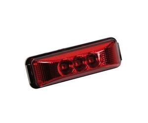 Φως Φορτηγού 24V 3LED Κόκκινο 103x35mm