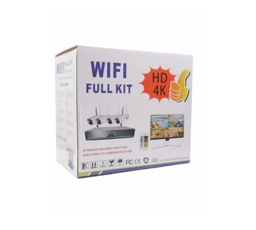 ΣΥΣΤΗΜΑ CCTV ΜΕ 4 ΑΣΥΡΜΑΤΕΣ ΚΑΜΕΡΕΣ WIFI HL-130W-4