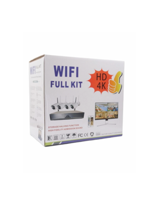 ΣΥΣΤΗΜΑ CCTV ΜΕ 4 ΑΣΥΡΜΑΤΕΣ ΚΑΜΕΡΕΣ WIFI HL-130W-4