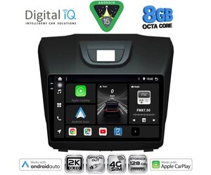 DIGITAL IQ BXK 20255_CPAA (9inc) MULTIMEDIA TABLET for ISUZU DMAX mod. 2012-2020