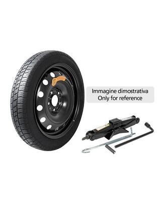ΡΕΖΕΡΒΑ ΣΙΔΕΡΕΝΙΑ 115/70-15  ΚΑΡΕ 4x98 ΚΕΝΤΡΟ 58mm NO STOP ΚΙΤ {γρύλλος, Μπουλονόκλειδο, Τσάντα)