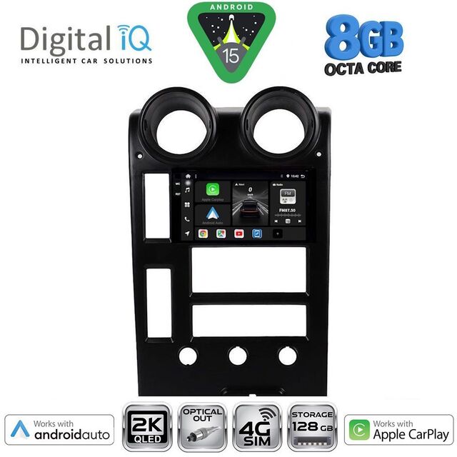 DIGITAL IQ BXK 20215_CPAA (9inc) MULTIMEDIA TABLET for HUMMER H2 mod. 2001-2007