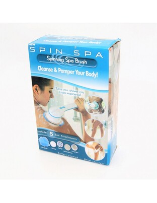 ΒΟΥΡΤΣΑ ΣΩΜΑΤΟΣ SPIN SPA ΜΕ 5 ΕΞΑΡΤΗΜΑΤΑ CA-BO-8951