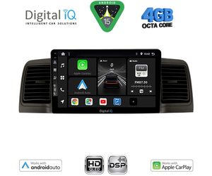 DIGITAL IQ BXF 16712BL_CPAA (9inc) MULTIMEDIA TABLET for TOYOTA COROLLA mod. 2001-2006 (BLACK)