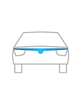 ΑΝΕΜΟΘΡΑΥΣΤΗΣ ΚΑΠΩ ΑΥΤΟΚΙΝΗΤΟΥ ΓΙΑ DACIA DUSTER 2010-2018 ΑΠΟ ΕΥΚΑΜΠΤΟ ΦΙΜΕ ΠΛΑΣΤΙΚΟ HEKO - 1 ΤΕΜ.