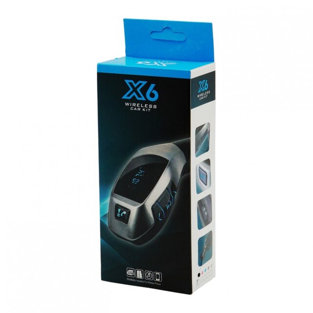 WIRELESS CAR KIT BLUETOOTH AU-X6