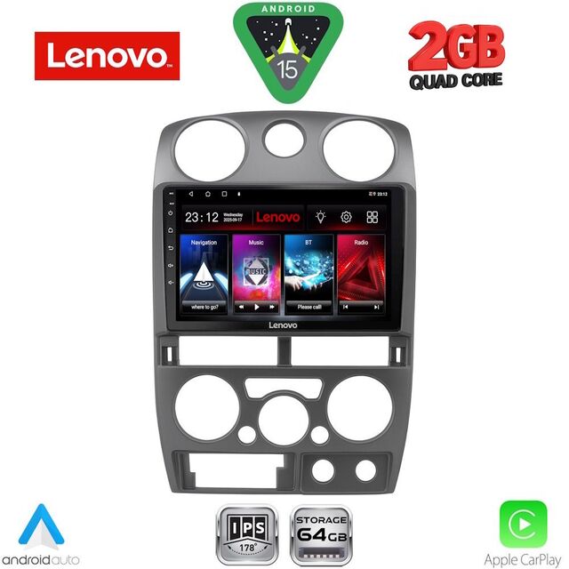 LENOVO LVD 2254GR_CPA (9inc) MULTIMEDIA TABLET for ISUZU D-MAX mod. 2008-2012 (GREY)