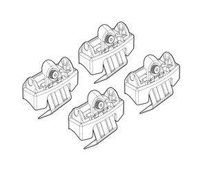 ΑΚΡΑ ΓΙΑ ΜΠΑΡΕΣ NORDRIVE ΓΙΑ PEUGEOT 308 5D/SW 10/13+ KIT