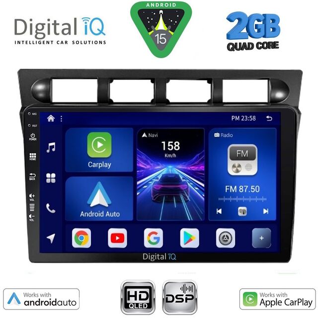 DIGITAL IQ BXC 3306_CPAA (9inc) MULTIMEDIA TABLET for KIA PICANTO mod. 2004-2008