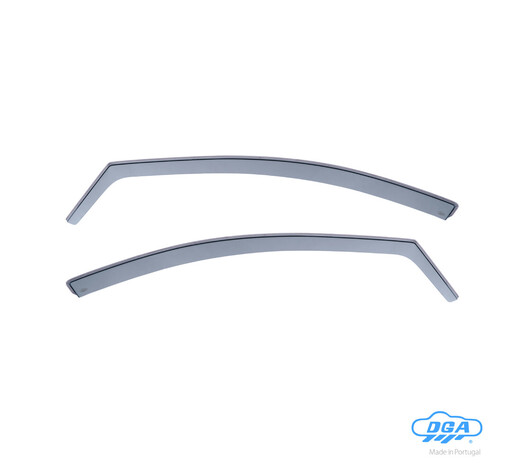 ΖΕΥΓΑΡΙ ΜΠΡΟΣΤΙΝΟΙ ΑΝΕΜΟΘΡΑΥΣΤΕΣ ΓΙΑ HONDA CIVIC 5D 2006-2012 ΑΠΟ ΕΥΚΑΜΠΤΟ ΧΥΤΟ ΑΚΡΥΛΙΚΟ ΓΥΑΛΙ  (CAST ACRYLIC GLASS) DGA - 2 ΤΕΜ.