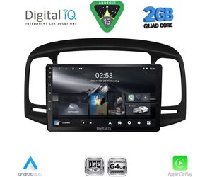 DIGITAL IQ RSD 1249BL_CPA (9inc) MULTIMEDIA TABLET for HYUNDAI ACCENT mod. 2005-2012 (BLACK)