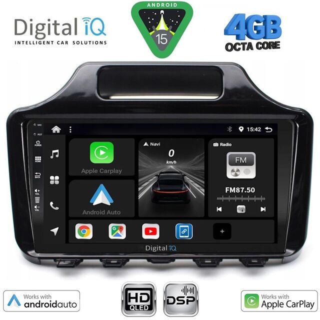 DIGITAL IQ BXF 16779_CPAA (9inc) MULTIMEDIA TABLET for TOYOTA IQ mod. 2008-2015 with ORG. NAVI