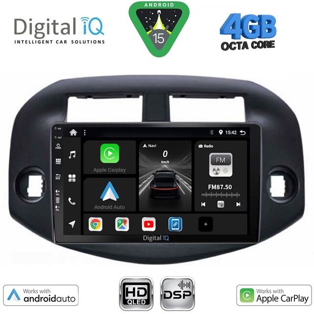 DIGITAL IQ BXF 16732_CPAA (10inc) MULTIMEDIA TABLET for TOYOTA RAV 4 mod. 2006-2012