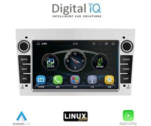 DIGITAL IQ BLA 019SL_CPA (7" DECK) MULTIMEDIA LINUX SYSTEM for OPEL ALL mod. 2003-2014 (SILVER)