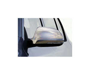ΚΑΠΑΚΙΑ ΚΑΘΡΕΠΤΩΝ ΓΙΑ SKODA OCTAVIA A5 4D / SW 2009-2013 / SKODA SUPERB II SD 2008-2015 ΧΡΩΜΙΟΥ 2 ΤΕΜ. ΜΕΤΑΛΛΙΚΑ