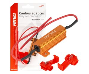 Amio - ΑΝΤΙΣΤΑΣΗ CAN-BUS 12V 50W 30Ω (CANCELLER) - 1 τεμ. (04097/AM)