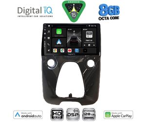 DIGITAL IQ BXF 18708_CPAA A/C (10inc) MULTIMEDIA TABLET for CITROEN C1-PEUGEOT 108-TOYOTA AYGO mod. 2014-2022