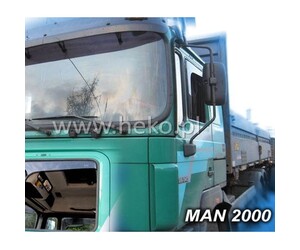 ΑΝΕΜΟΘΡΑΥΣΤΕΣ ΓΙΑ MAN Ε.F.Μ 2000 2D 1996+ ΖΕΥΓΑΡΙ ΑΠΟ ΕΥΚΑΜΠΤΟ ΦΙΜΕ ΠΛΑΣΤΙΚΟ HEKO - 2 ΤΕΜ.