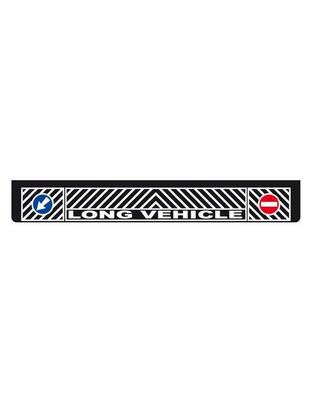 ΛΑΣΠΩΤΗΡΑΣ ΦΟΡΤΗΓΟΥ ΜΑΥΡΟΣ 240x35cm ΜΕ ΕΝΔΕΙΞΗ LONG VEHICLE + ΠΡΟΣΠΕΡΑΣΗΣ 1ΤΕΜ.