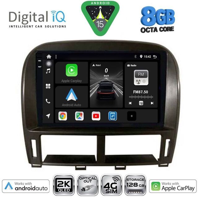 DIGITAL IQ BXK 20343_CPAA (9inc) MULTIMEDIA TABLET for LEXUS LS 430 – XF 430 mod. 2000-2006