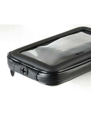 ΒΑΣΗ ΣΤΗΡΙΞΗΣ ΚΙΝΗΤΟΥ SMART SCOOTER CASE 165x90mm ( ΜΕ ΣΤΗΡΙΞΗ ΣΤΟ ΚΑΘΡΕΠΤΗ Η ΣΕ ΜΠΑΡΑ 9-14mm)