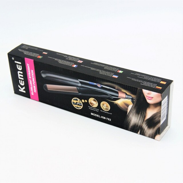 ΣΙΔΕΡΟ ΜΑΛΛΙΩN 45W ΜΕ ΚΕΡΑΜΙΚΕΣ ΠΛΑΚΕΣ KEMEI CA-KM-782