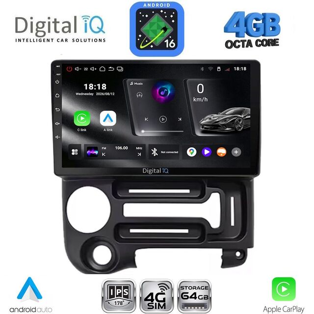 DIGITAL IQ RTG 6219_CPA (9inc) MULTIMEDIA TABLET for HYUNDAI ATOS mod. 1996-2013