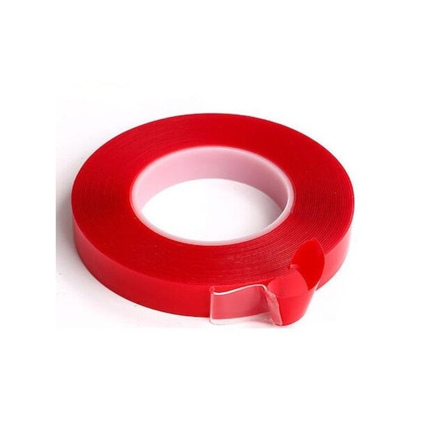ΚΟΛΛΗΤΙΚΗ ΤΑΙΝΙΑ ΔΙΠΛΗΣ ΟΨΕΩΣ ΔΙΑΦΑΝΗ 0.8 20mm*5m JN-04756
