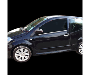 ΚΑΠΑΚΙΑ ΚΑΘΡΕΠΤΗ ΧΡΩΜΙΟΥ ΜΕΤΑΛΛΙΚΑ ΓΙΑ CITROEN C2 3D HB 03-09